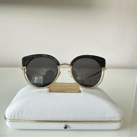 NWT!!! Boucheron women sunglasses BC0105S 001 Authentic Retail 750$ - Picture 4 of 9